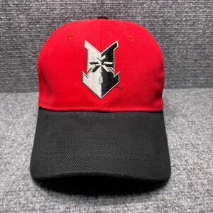 Indianapolis Indians Hat Cap Strap Back MiLB Minor Baseball Mens Red Black SGA